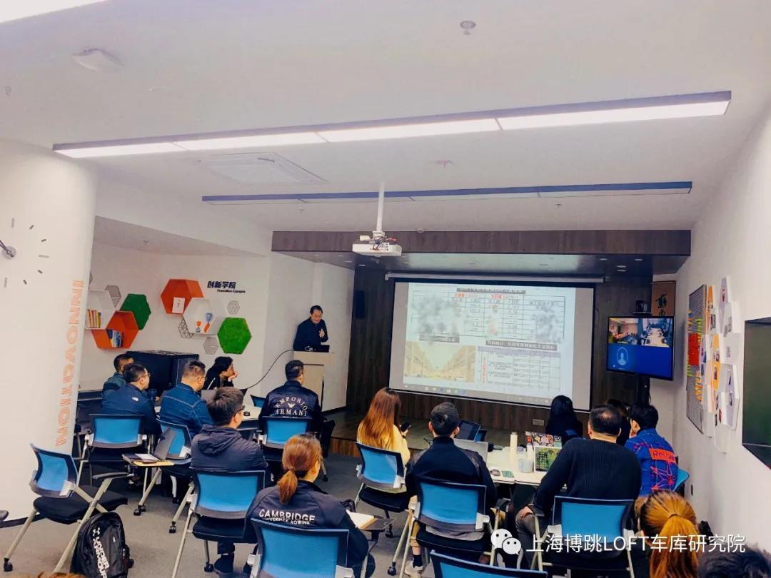 屯昌【上海博普】董事长初光先生受邀前往世茂集团进行“Loft车库专题会”授课演讲